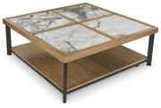 Montia - Multi - Square Cocktail Table - JaxCo Furniture