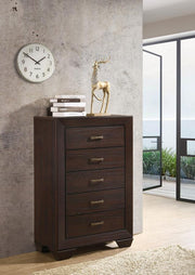 Kauffman - 5-Drawer Bedroom Chest - JaxCo Furniture