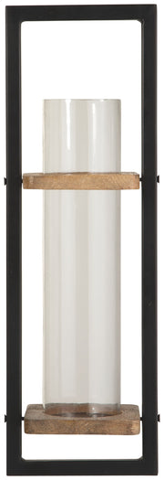 Colburn - Natural / Black - Wall Sconce - JaxCo Furniture