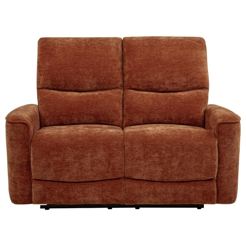 Navarro - Chenille Upholstered Reclining Loveseat - JaxCo Furniture