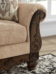 Chelsworth - Golden - Loveseat - JaxCo Furniture
