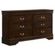 Louis Philippe - Six-Drawer Dresser - JaxCo Furniture