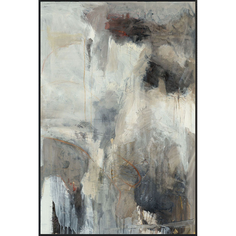 Scar - 48" x 72" Painting By Buddy Whitlock - Black - JaxCo Furniture