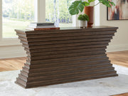 Hannodream - Warm Brown - Sofa Table - JaxCo Furniture