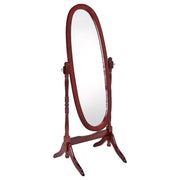 Foyet - Wood Adjustable Length Cheval Mirror - JaxCo Furniture