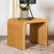 Cahya - Woven Rattan Table - JaxCo Furniture