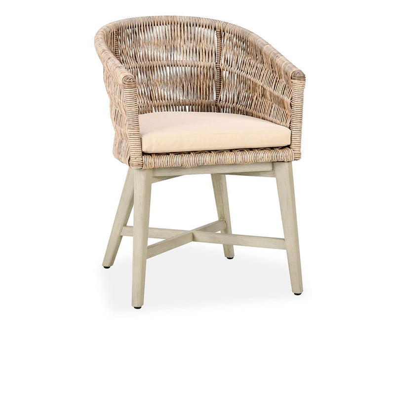 Collins - Outdoor Dining Chair - Natural / Sand - JaxCo Furniture