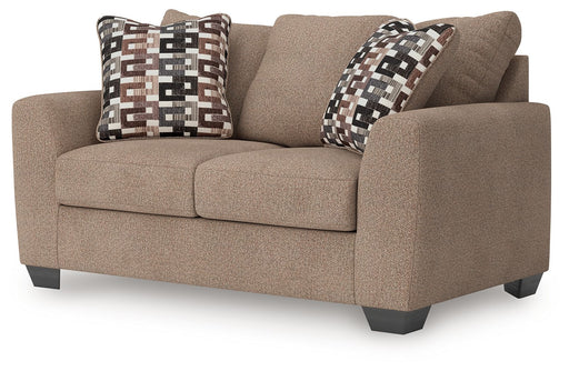 Triston-Peaks - Suede - Loveseat - JaxCo Furniture
