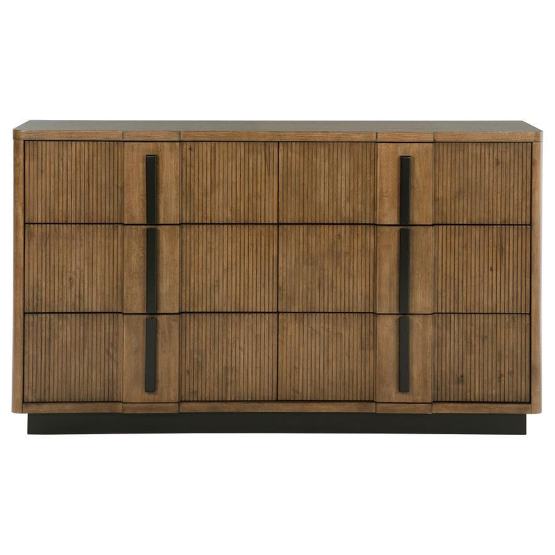 Terrace - 6-Drawer Dresser Cabinet - Ash Brown - JaxCo Furniture