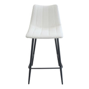 Alibi - Counter Stool (Set of 2) - Ivory - JaxCo Furniture