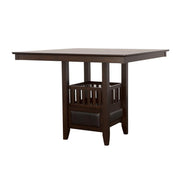 Jaden - Square Counter Height Dining Table - Espresso - JaxCo Furniture