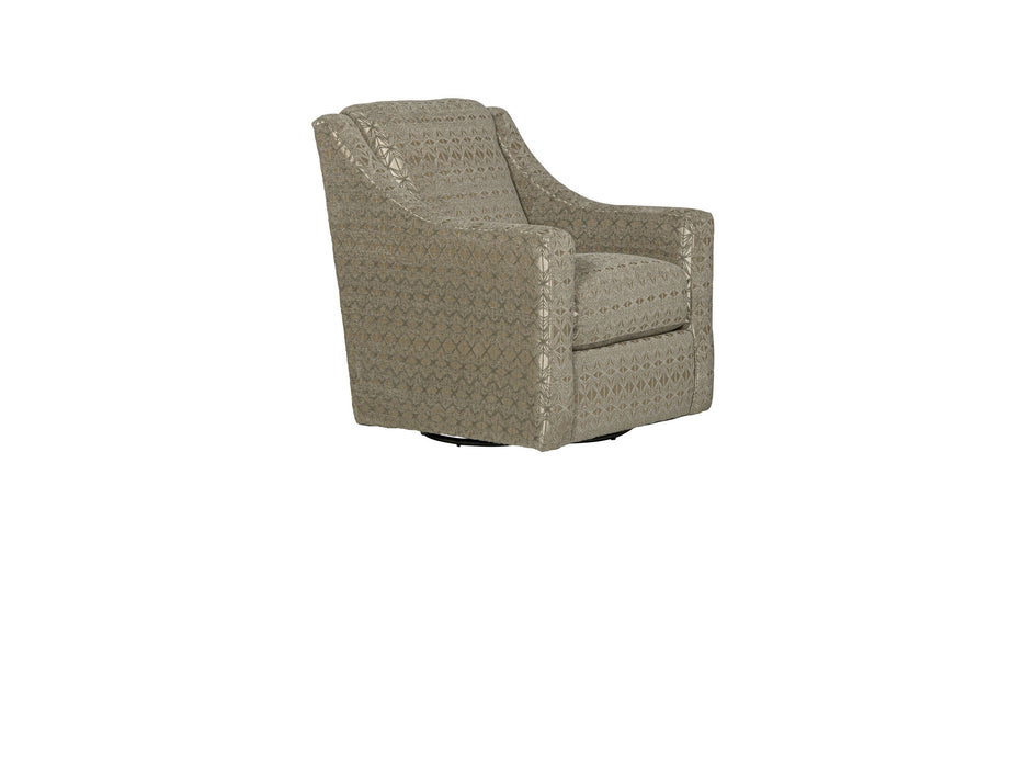 Hyde Park - Swivel Chair - Beige - JaxCo Furniture