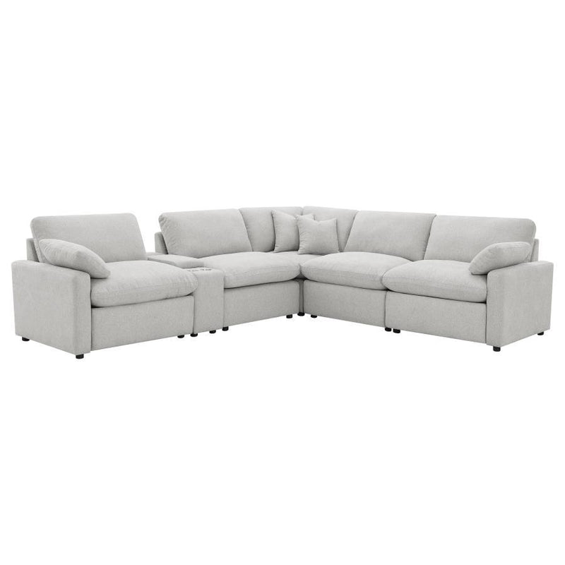 Collins - 6-Piece Modular Power Reclining Sectional - JaxCo Furniture