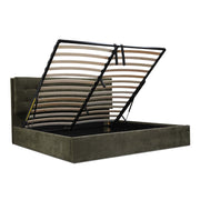 Sebastion - Queen Storage Bed - Green - JaxCo Furniture