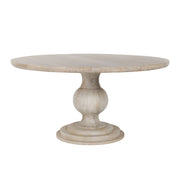 Hera - Mango Wood 60" Round Dining Table - JaxCo Furniture