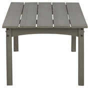 Visola - Gray - Rectangular Cocktail Table - JaxCo Furniture