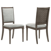 Onslow - Upholstered Dining Side Chair (Set of 2) - Dark Brown - JaxCo Furniture