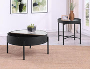 Ozella - Round Coffee Table Set - JaxCo Furniture