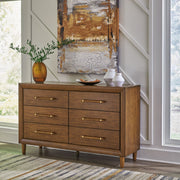 Lyncott - Brown - Dresser - JaxCo Furniture