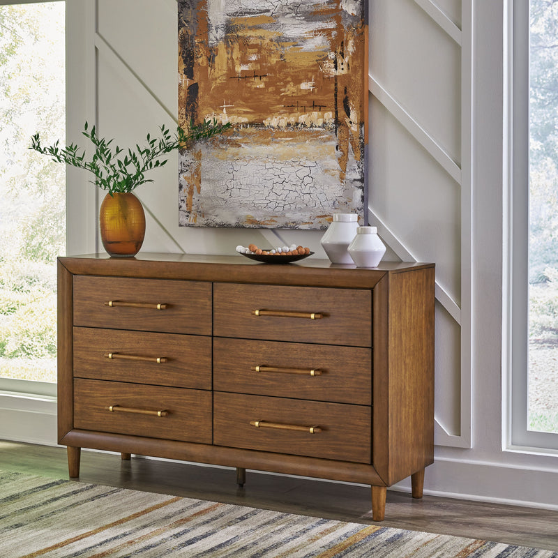 Lyncott - Brown - Dresser - JaxCo Furniture