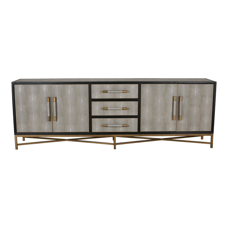 Mako - Large Sideboard - Dark Gray - JaxCo Furniture