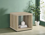 Frisco - Square Engineered Wood Side End Table - JaxCo Furniture
