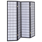 Roberto - 4-Panel Room Divider Folding Shoji Screen - JaxCo Furniture