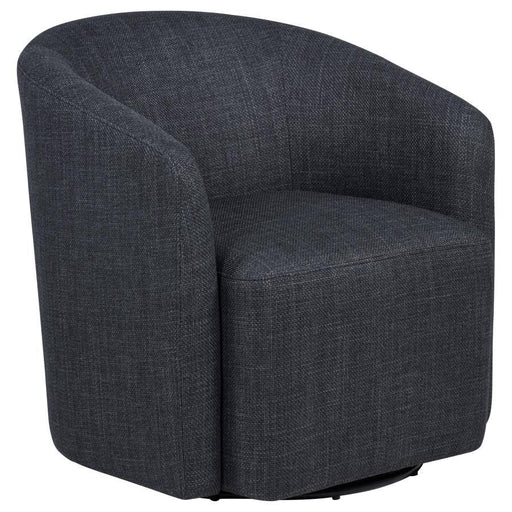 Mossbrook - Fabric Upholstered Swivel Accent Chair - JaxCo Furniture