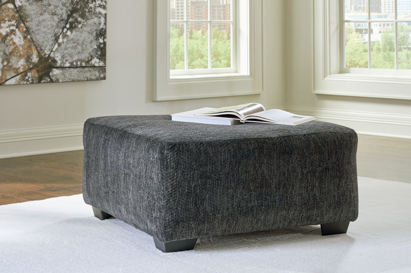 Biddeford - Shadow - Oversized Accent Ottoman - JaxCo Furniture