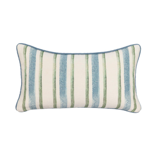 Tranquil Coasts - Harbor Stripe Pillow - JaxCo Furniture