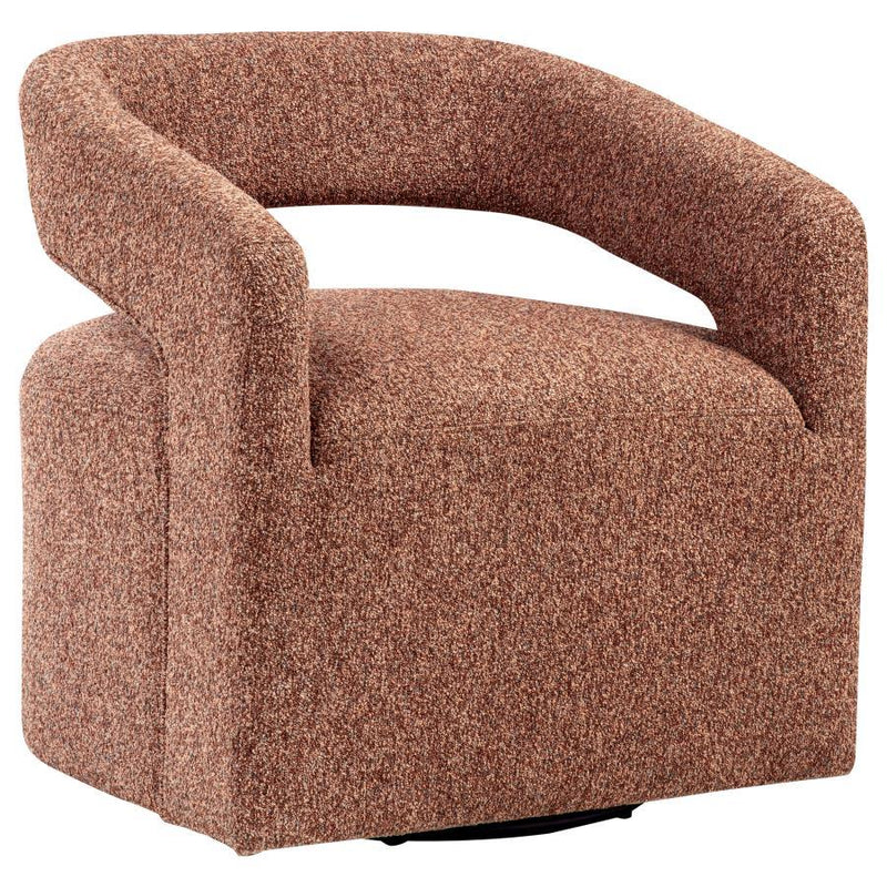 Westhill - Boucle Upholstered Swivel Accent Chair - JaxCo Furniture