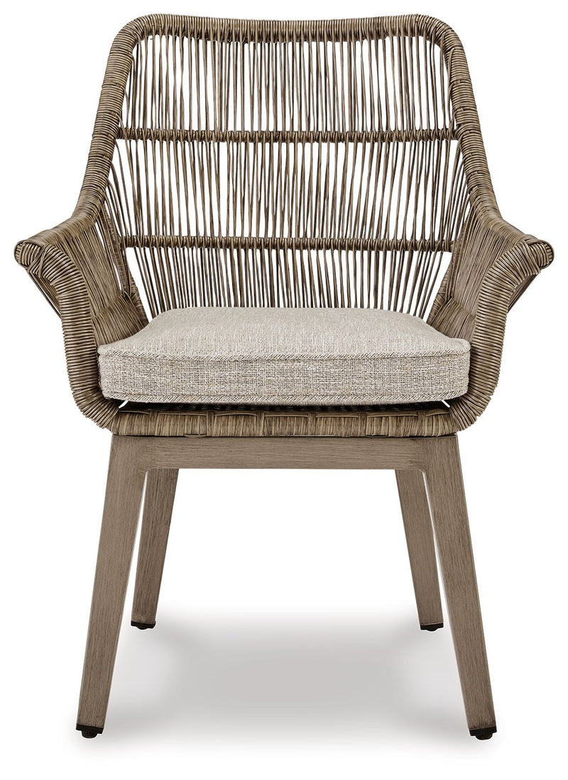 Beach Front - Arm Chair With Cushion - JaxCo Furniture