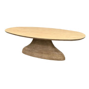 Amra - 94" Dining Table - Sandstone Greige - JaxCo Furniture
