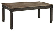 Tyler - Black / Gray - Rectangular Dining Room Table - JaxCo Furniture