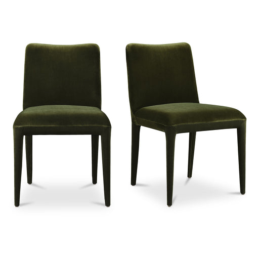 Calla - Velvet Dining Chair (Set of 2) - Green - JaxCo Furniture