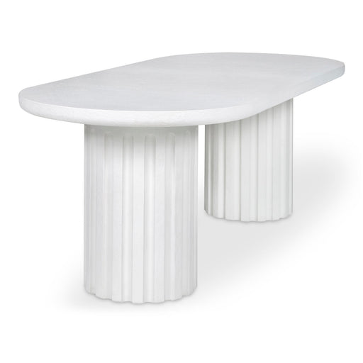 Eris - Outdoor Dining Table - White - JaxCo Furniture