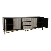 Mako - Large Sideboard - Dark Gray - JaxCo Furniture