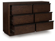 Dilenno - Dark Brown - Dresser - JaxCo Furniture