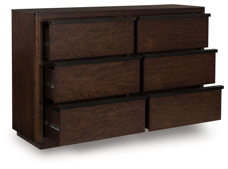 Dilenno - Dark Brown - Dresser - JaxCo Furniture