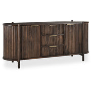 Redford - 2 Door 3 Drawer Buffet - Brown - JaxCo Furniture