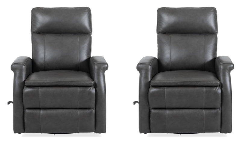 Bristol - Swivel Glider Recliner (Set of 2) - JaxCo Furniture