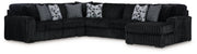 Midnight-Madness - Sectional Set - JaxCo Furniture