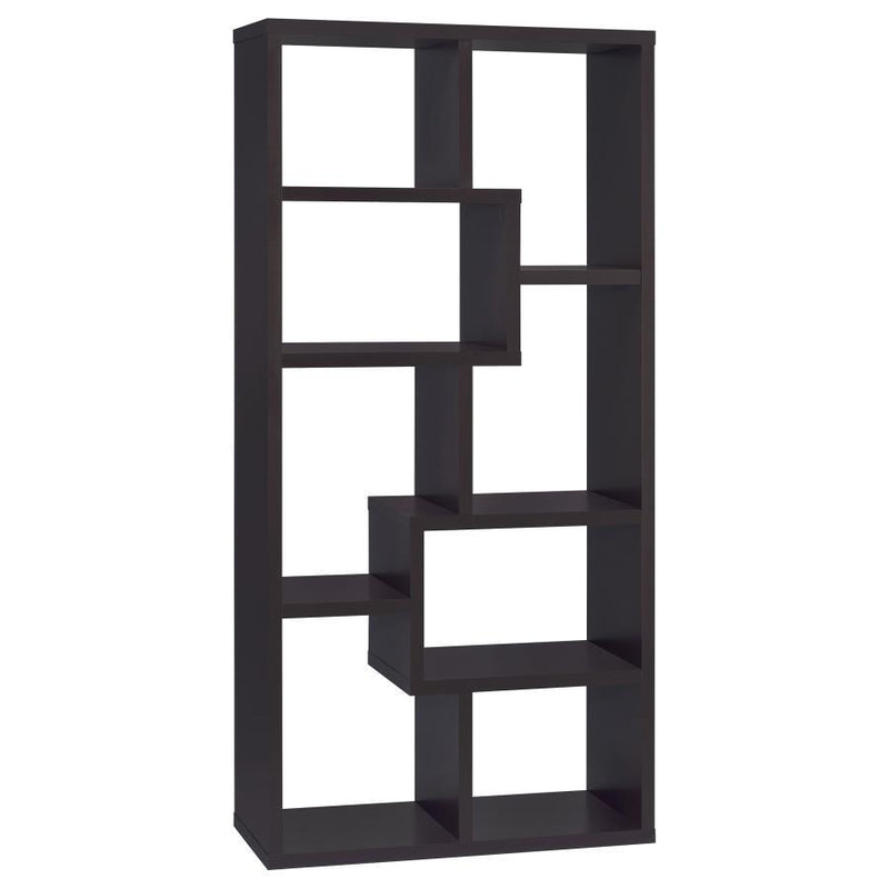 Theo - 6-Shelf Bookshelf - JaxCo Furniture