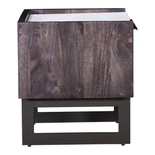 Paloma - Nightstand - Charcoal - JaxCo Furniture