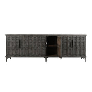 Willmark - 6 Door Iron Leg Sideboard - JaxCo Furniture