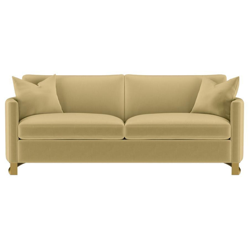 Corliss - Upholstered Arched Arm Sofa - JaxCo Furniture