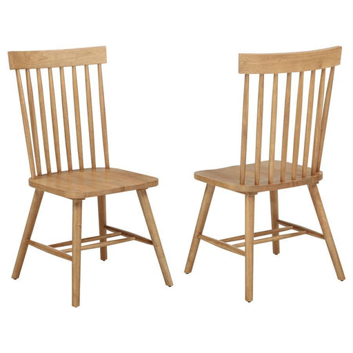 Andrews - Windsor Spindle Back Dining Side Chair (Set of 2) - JaxCo Furniture