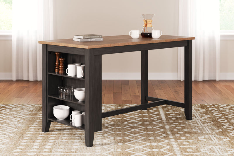 Gesthaven - Rectangular Dining Room Counter Table - JaxCo Furniture