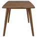 Alfredo - Extension Leaf Dining Table - Natural Walnut - JaxCo Furniture