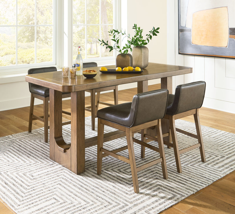 Cabalynn - Rectangular Dining Room Counter Table Set - JaxCo Furniture